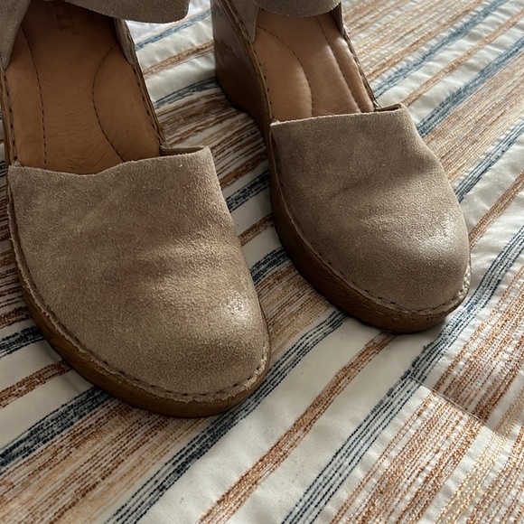 Born wedge Maryjane beige suede - Picture 7 of 7